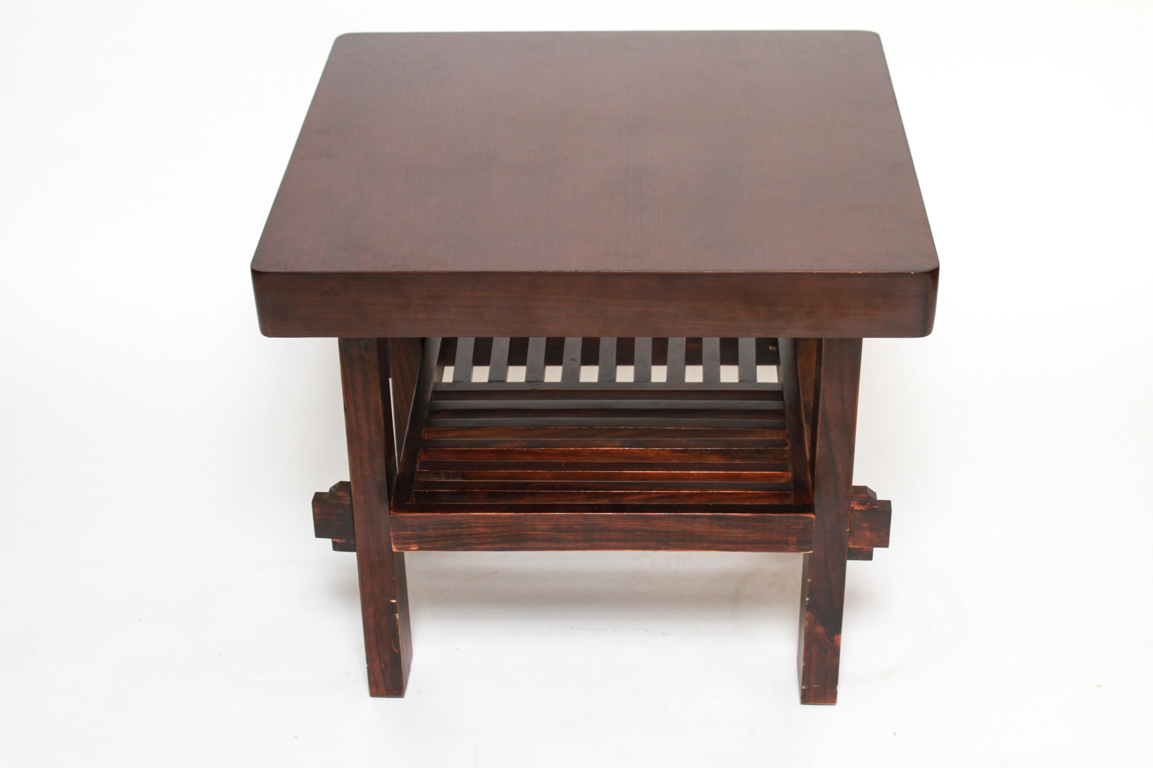 20th Century Nakashima Style Side Table