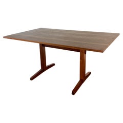 Tavolo a cavalletto Nakashima in noce