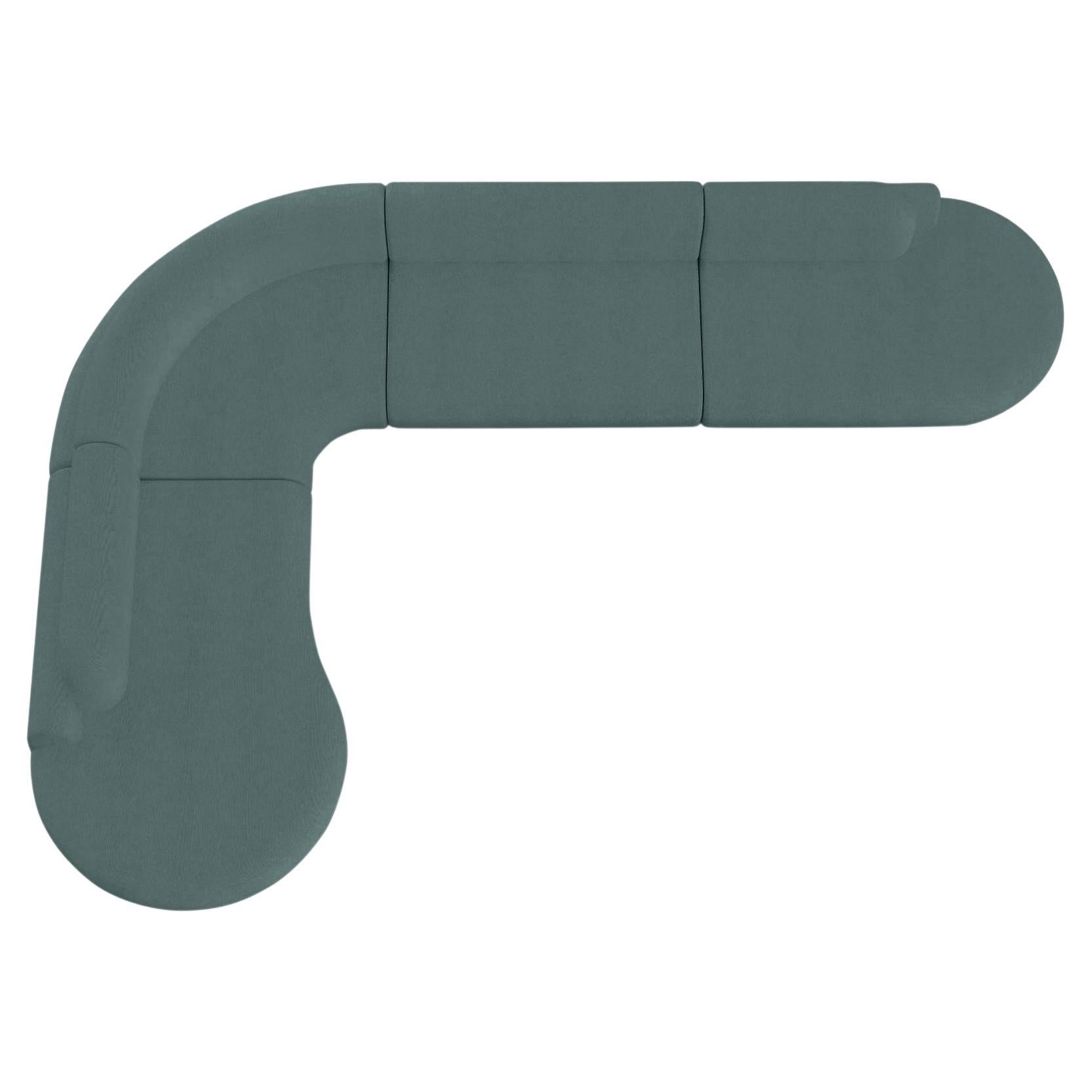 Il divano componibile Naked è un divano modulare con curve invitanti e una seduta confortevole. Realizzato a mano con una base in legno massiccio. Il divano componibile Naked è disponibile in diversi materiali, finiture e