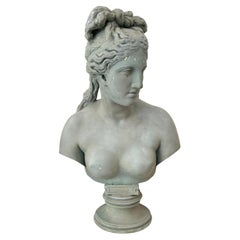 Naked Plaster Bust of a Woman