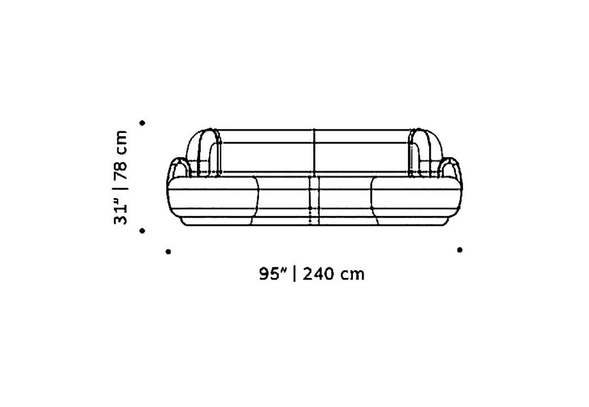El Sofá Redondo Desnudo con curvas envolventes y un cómodo asiento. Hecho a mano con una base de madera maciza. El sofá Naked Round está disponible en distintos materiales, acabados y combinaciones.

Material

Top : tejido de terciopelo, tejido