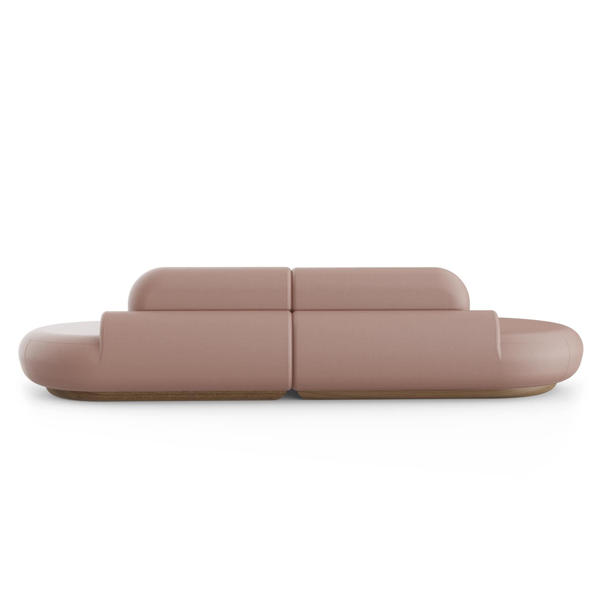 Faux Leather Naked Sofa by Dooq