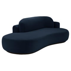 Naked Sofa Single with Beech Ash-056-5 and Paris Black