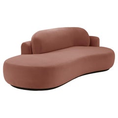 Naked Sofa Single with Beech Ash-056-5 and Paris Brick
