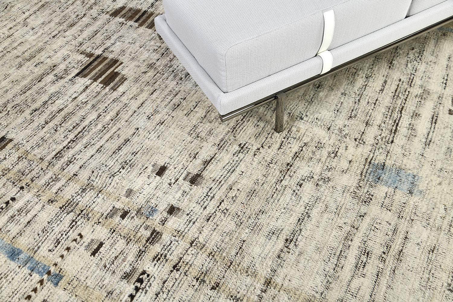 Hand-Knotted Nakhla, Atlas Collection, Seasons by Mehraban For Sale