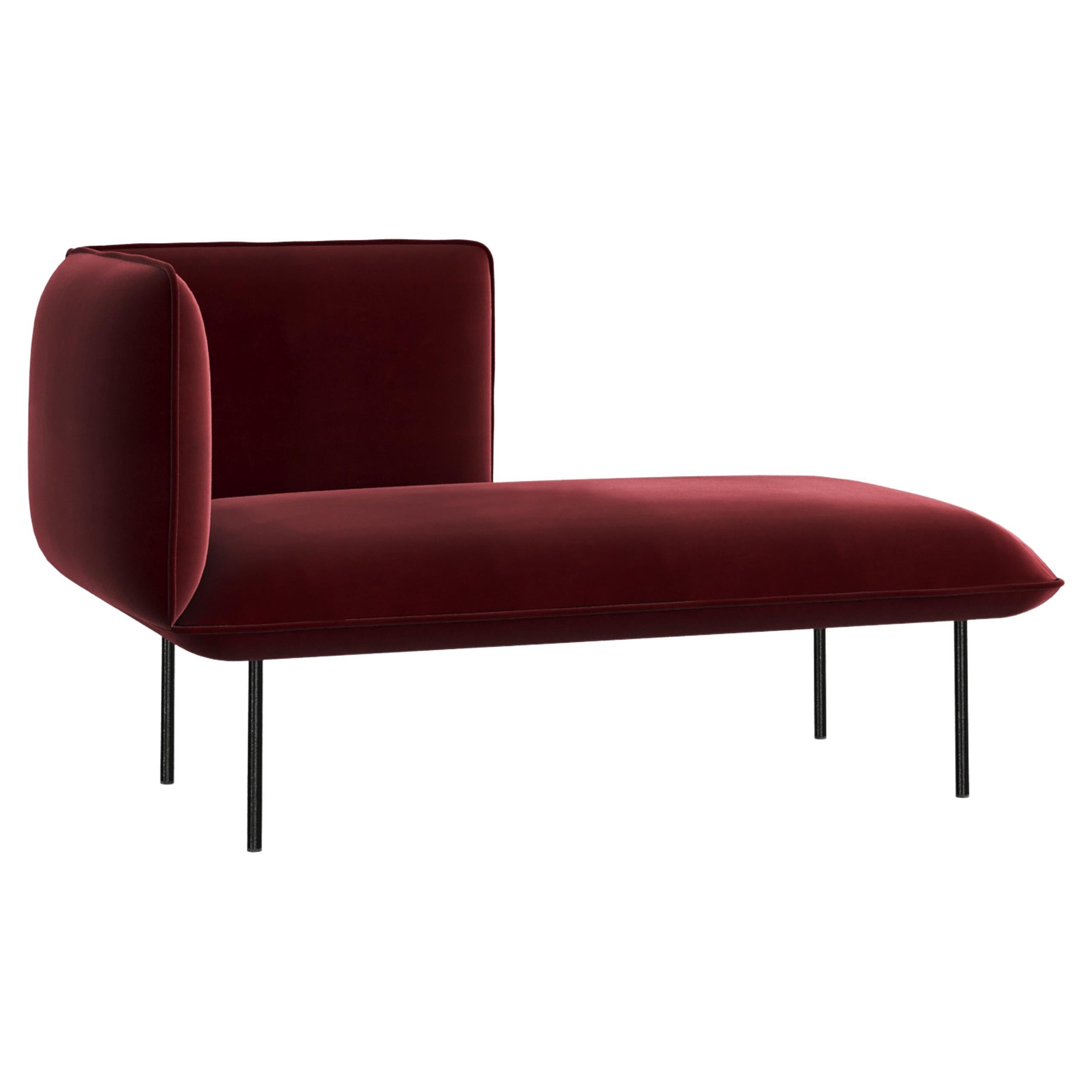 MidCentury Modern Style Chaise Lounge Sofa For Sale at 1stDibs