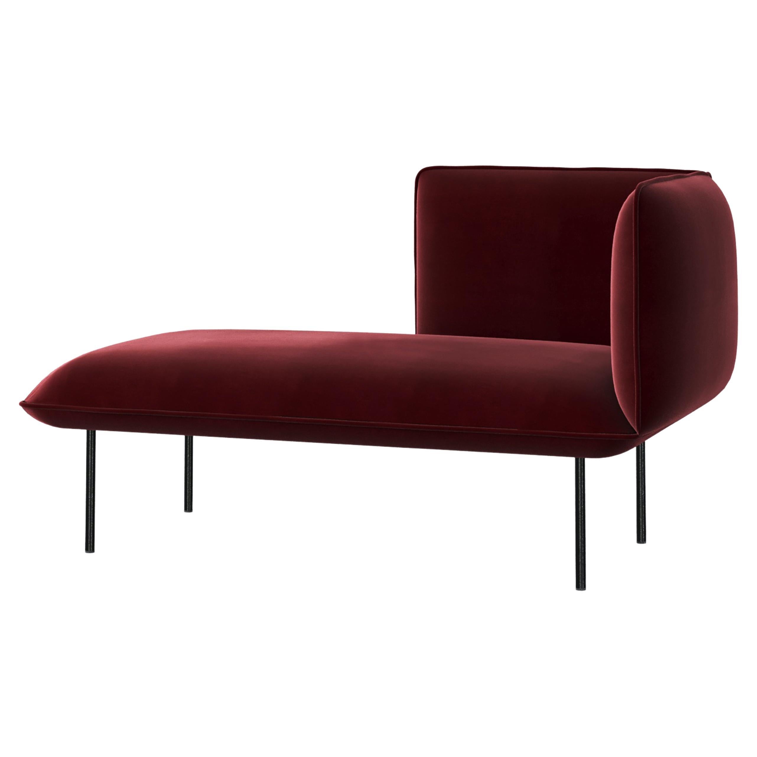 Nakki Lobby Chaise Longue Right by Mika Tolvanen For Sale