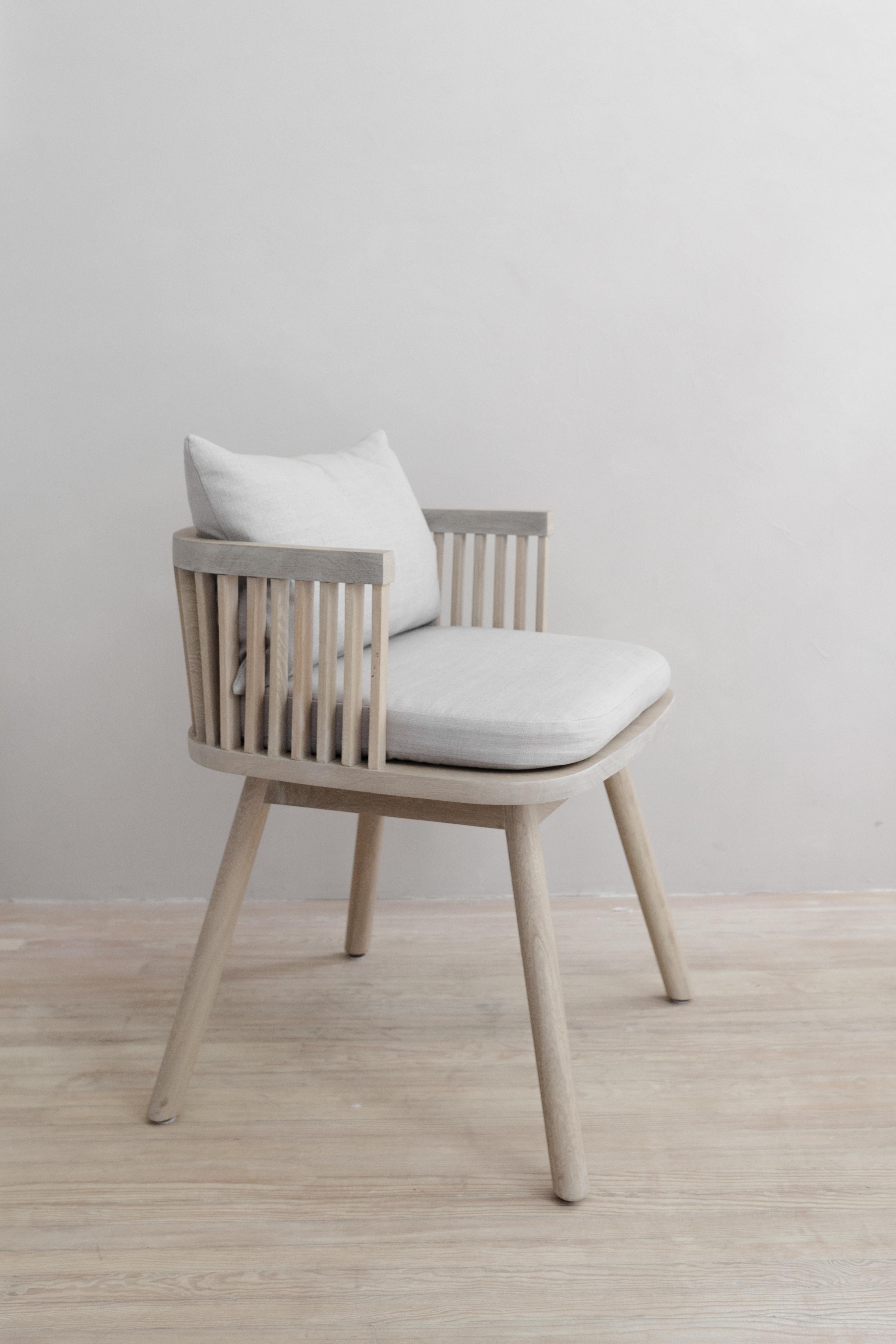 Modern Nalie Wood Chair For Sale