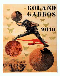 Nalini Malani „Roland Garros Französisch Open“, Poster 2010- Poster