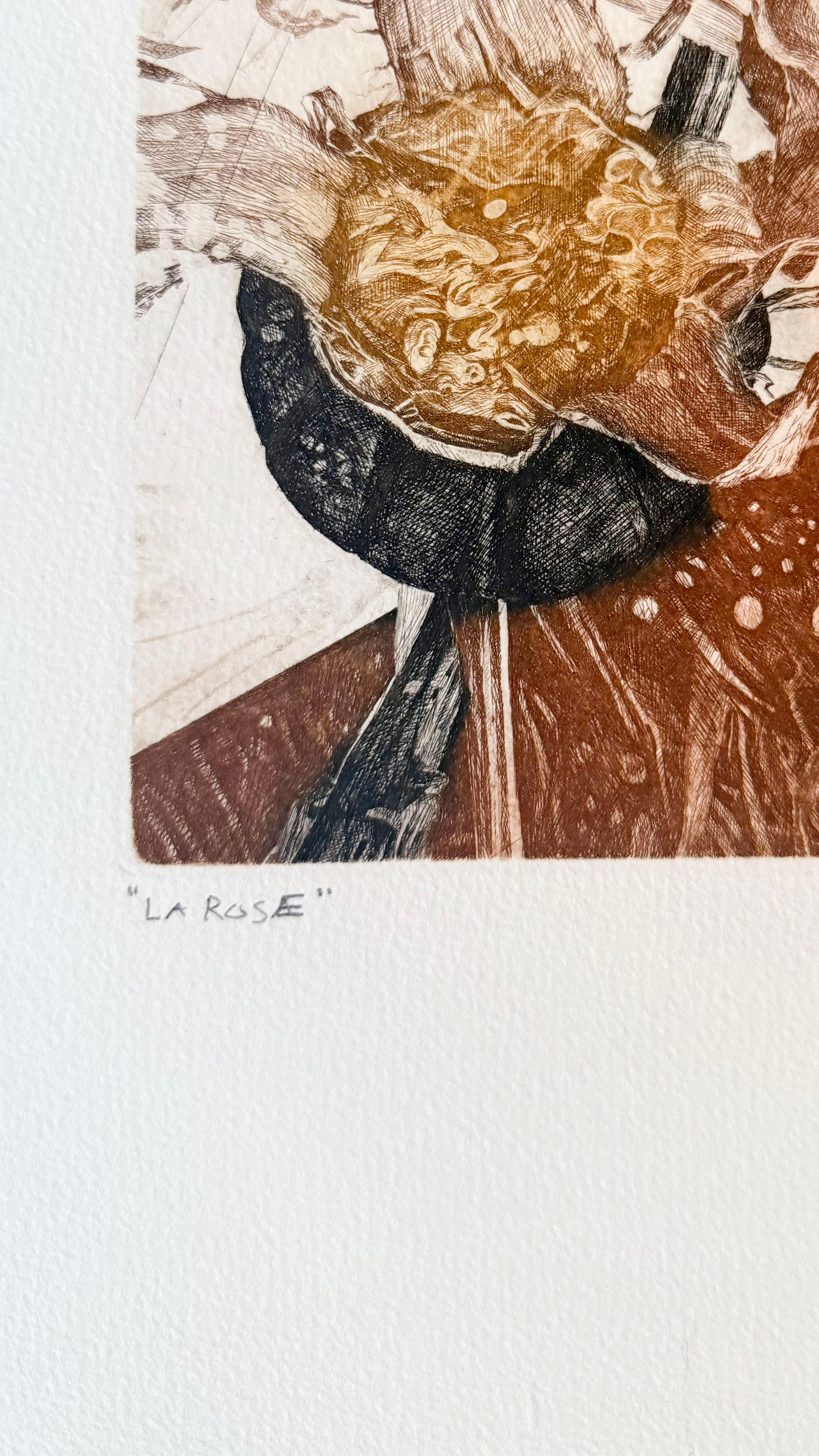 Édition signée 44/ 99
Gravure au trait sur papier Arches
Taille de l'image 19 x 11 1/in
Format du papier 26 x 19 1/2 in.
Maté 29.5 x 21 pouces