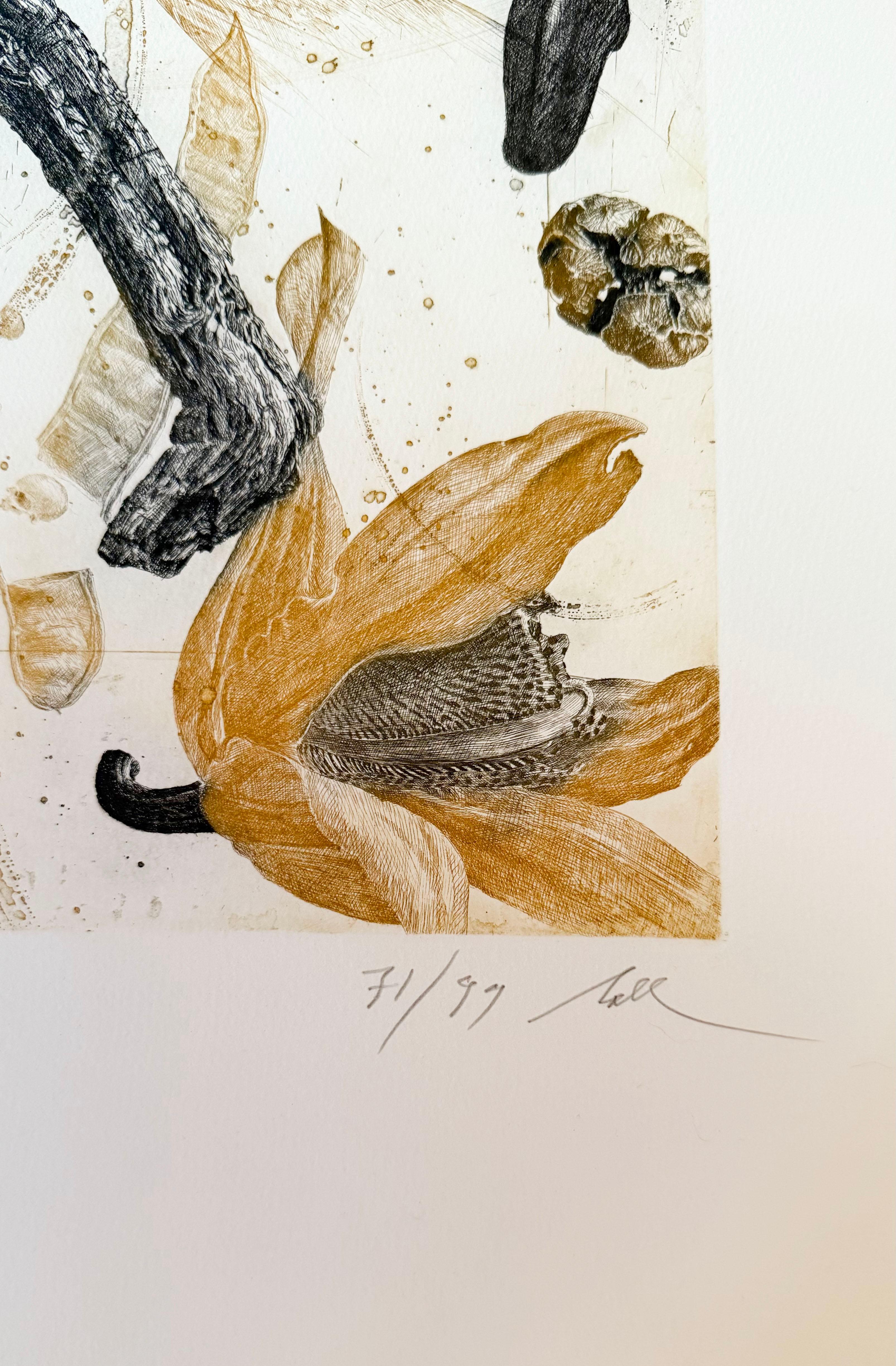 Orchidea - Print Contemporaneo di Nall