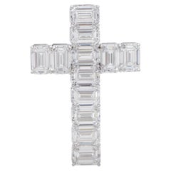 GIA Certified Diamond Cross