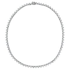 NALLY JEWELS Diamond "Riviere"  Necklace.