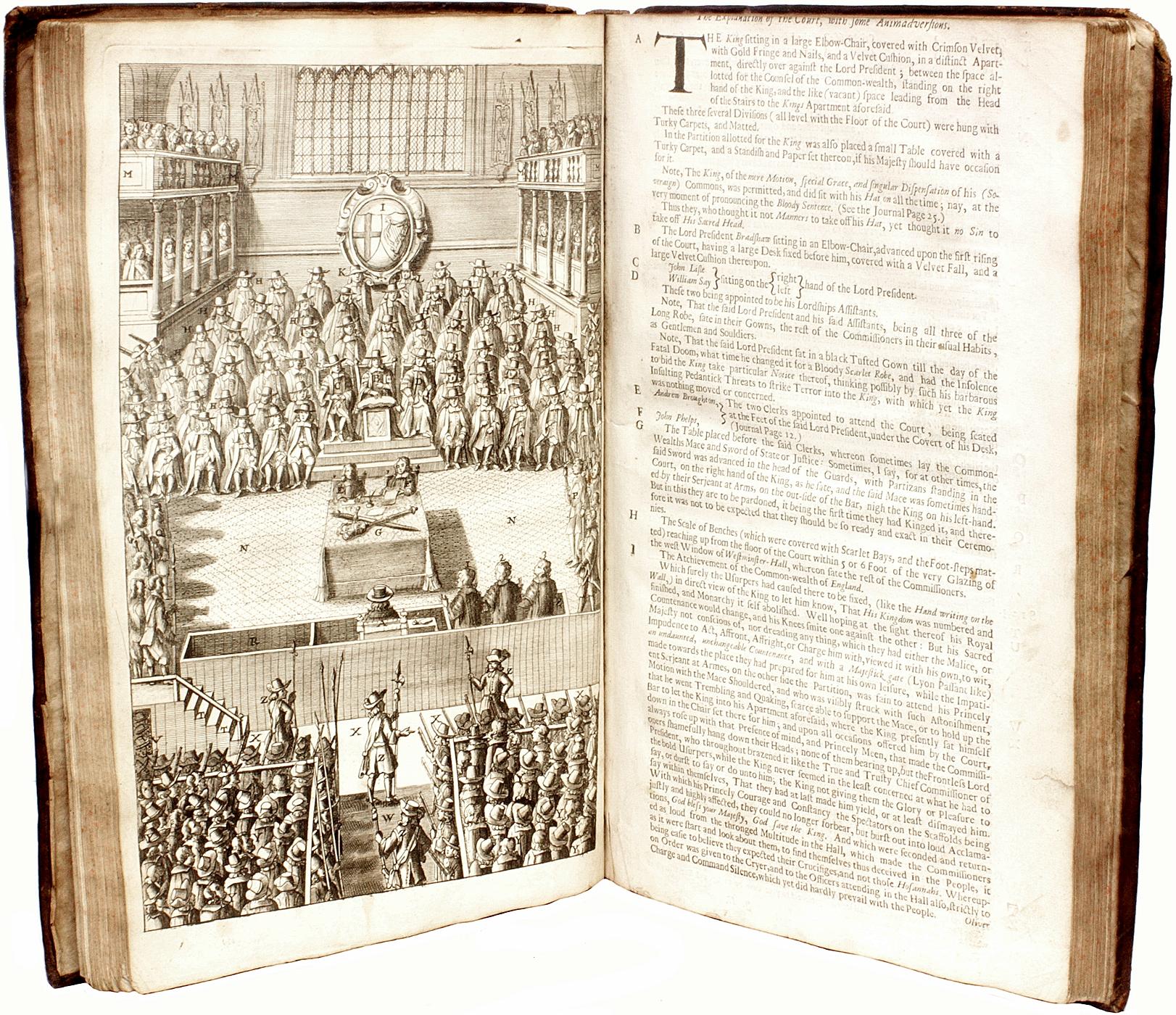 Fin du XVIIe siècle NALSON, Johns. Pour le procès de K.Charles I+I - PREMIÈRE ÉDITION - 1684 en vente