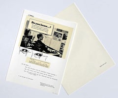 Do You Know...?, from the New York Collection for Stockholm portfolio (Signed/N)