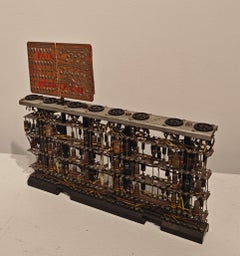 "Happy New Year" Nam June Paik and Charlotte Moorman, Fluxus Electric Sculpture