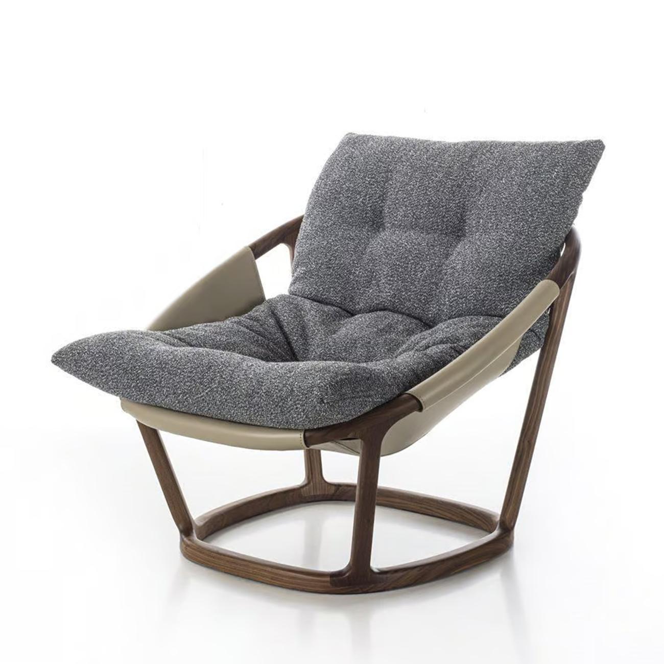 Hand-Crafted Namaria Grey Set Armchair For Sale