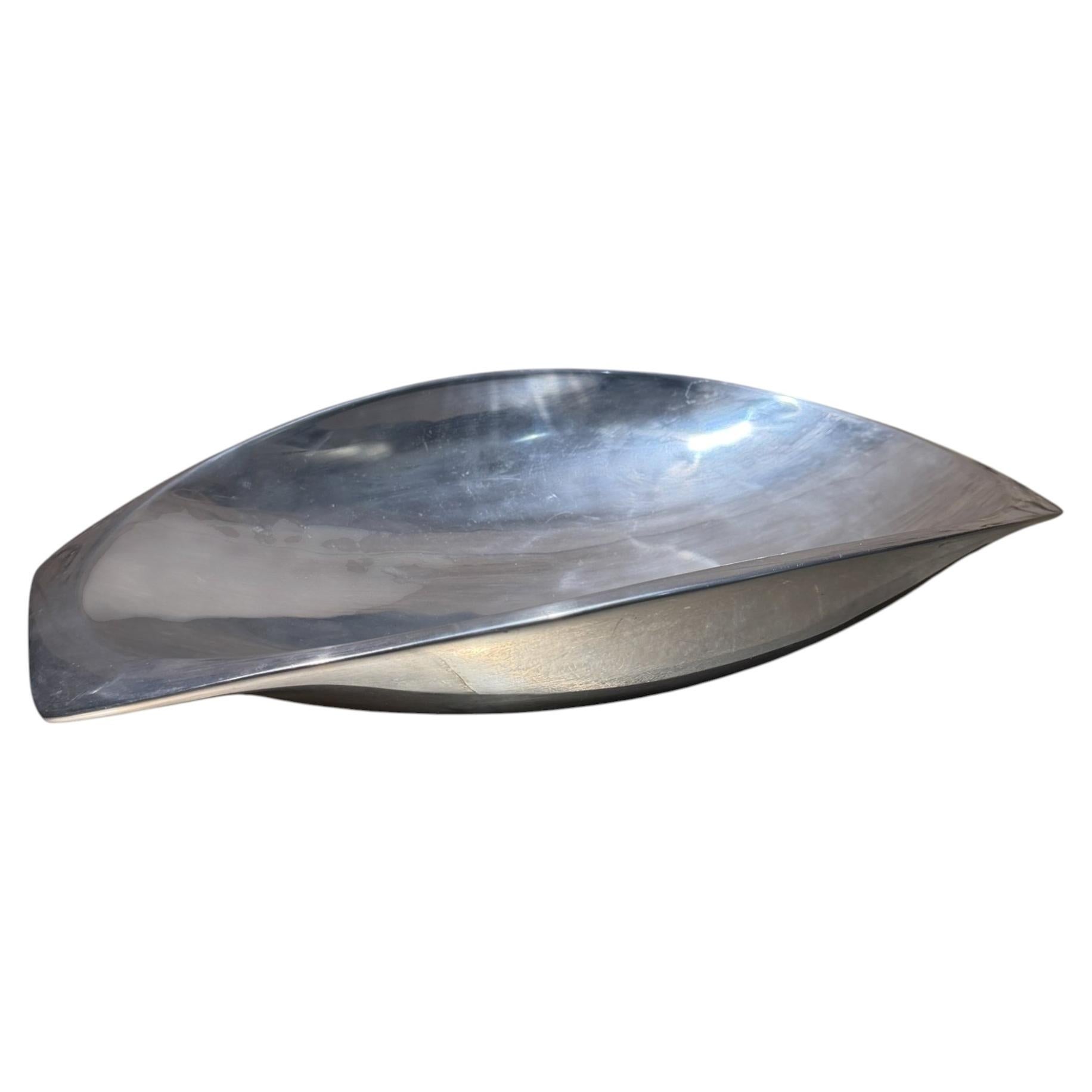 Nambé Butterfly Bowl Mid-Century Modern Serving Dish Richard K. Thomas