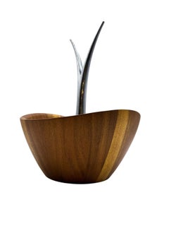 Nambé Fruit Tree Bowl with Banana Hanger