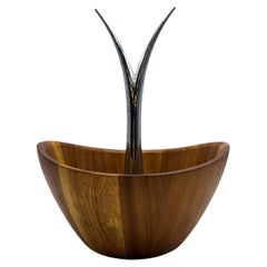Nambé Fruit Tree Bowl with Banana Hanger