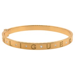 Namesake Gold cuff bracelet / bangle 18k with diamonds