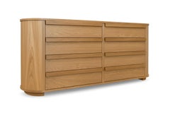 Nami Dresser - Oak Veneer Chest of Drawers with Interior Jewelry Storage