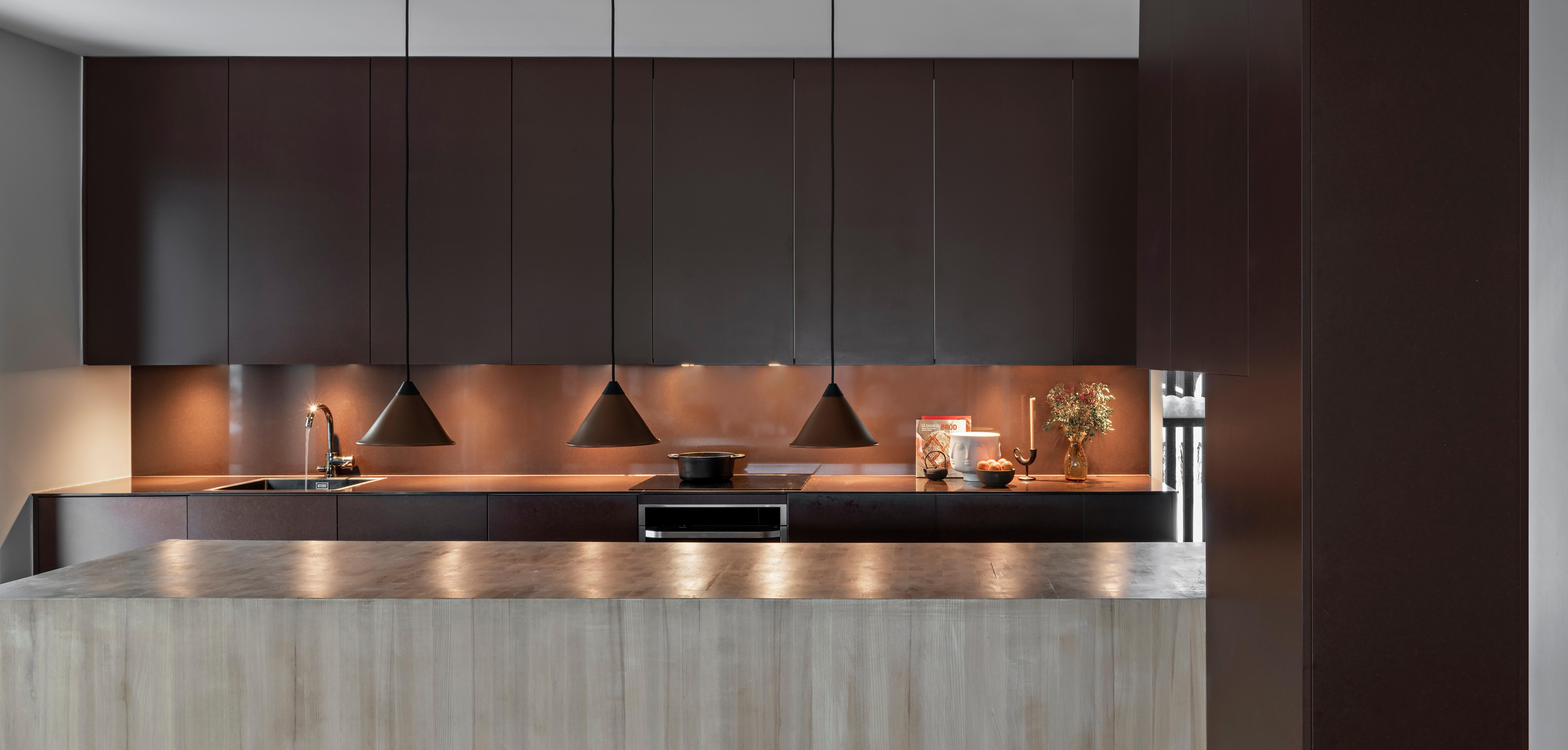 Namibia Leather Cone Small Lamp di Cuero Design in vendita 8
