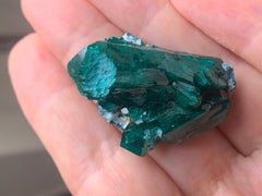 Namibian Dioptase crystal specimen