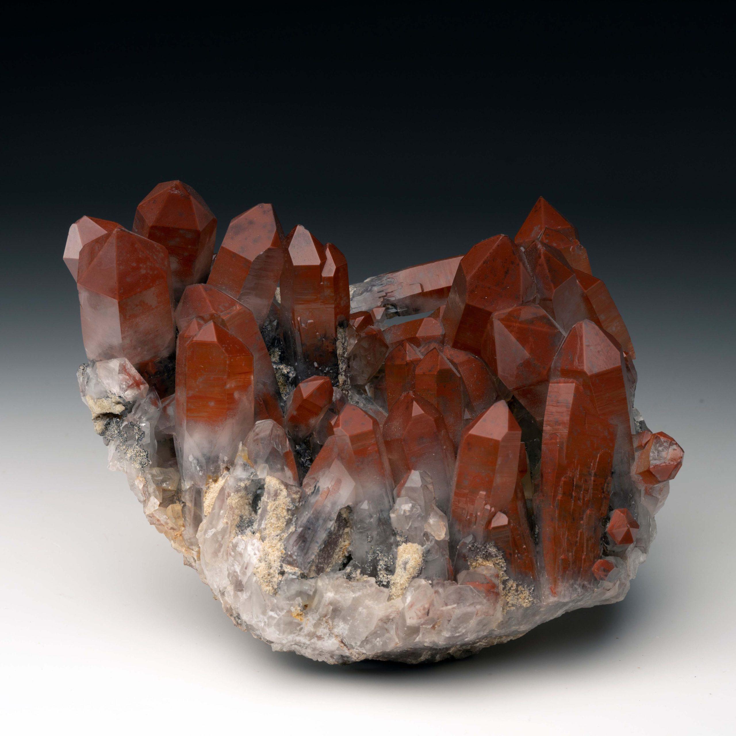 Namibien Quartz rouge de Namibie en vente