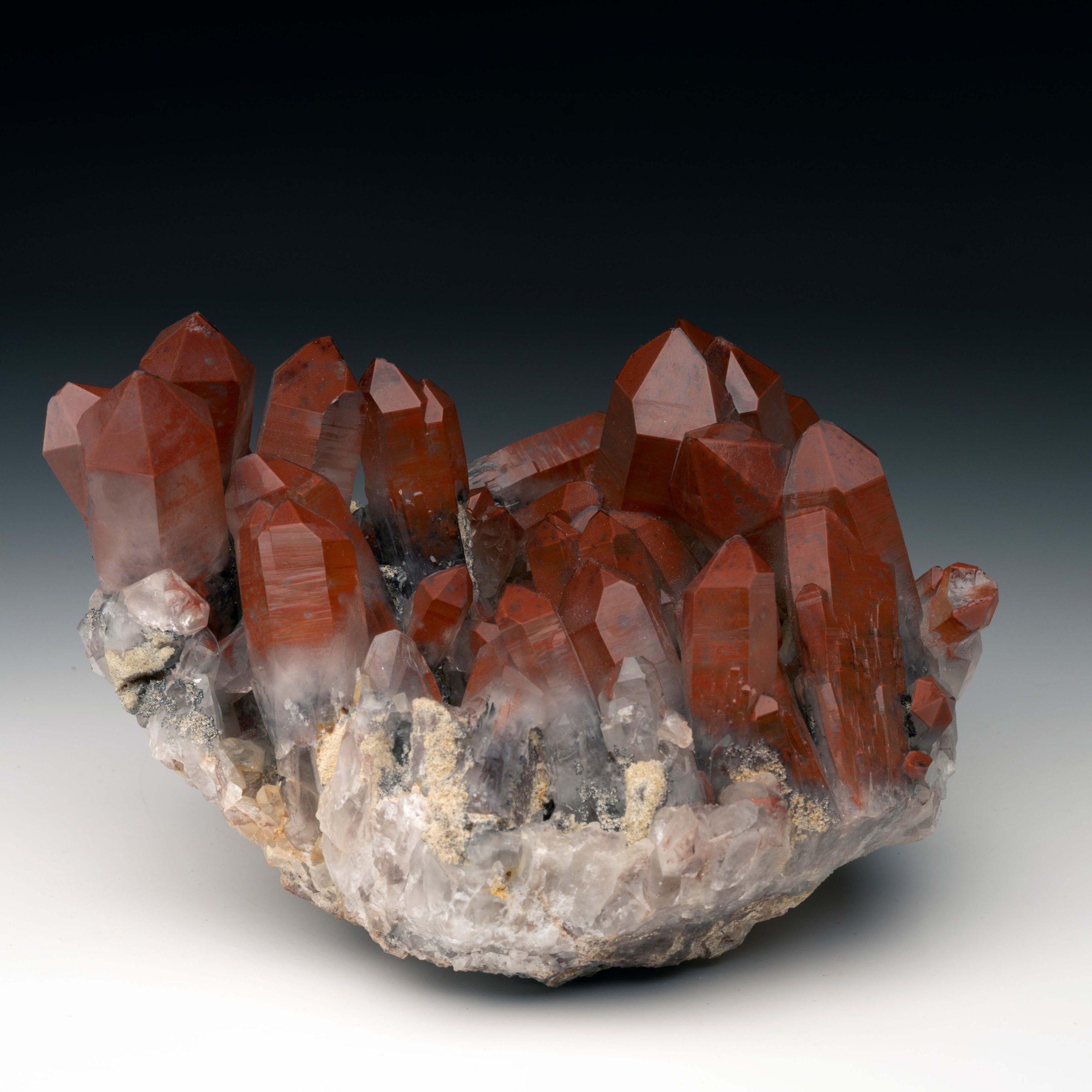 XXIe siècle et contemporain Quartz rouge de Namibie en vente