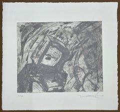 Mexikanischer, signierter Original-Kunstdruck in limitierter Auflage, Radierung 22x24 in. n13, Mexikanisch, 1998