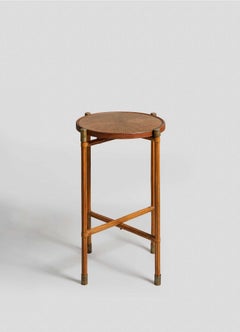 Namsai Tabletttisch groß aus Rohr mit Messing, Viya von Vikram Goyal