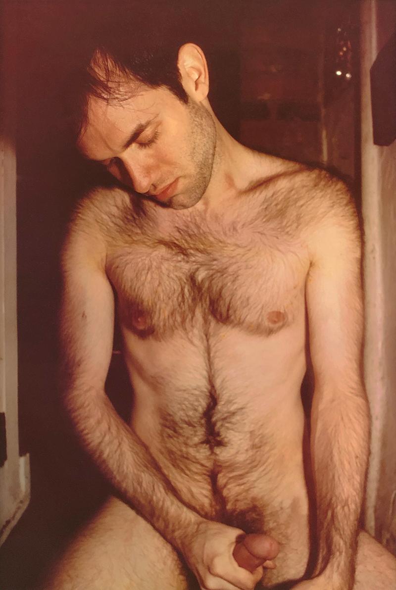 Nan Goldin Portrait Photograph - Bobby masturbating, New York City [Bobby at home]