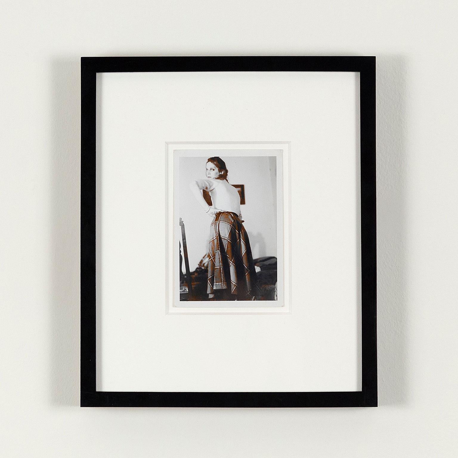 Nan Goldin Black and White Photograph – A. David Modellierung