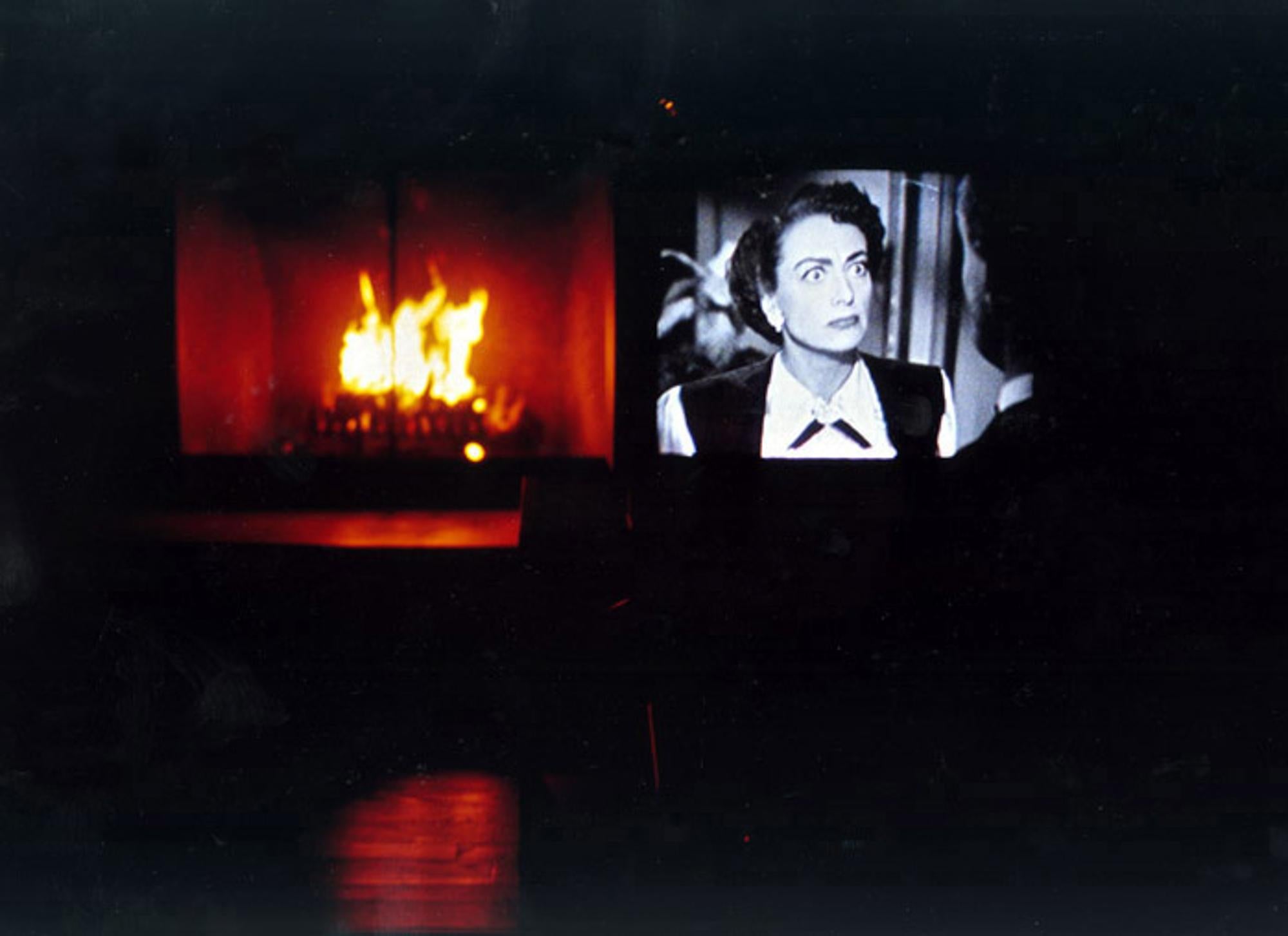 Nan Goldin Figurative Photograph - Joan Crawford on Fire, Thanksgiving, New Jersey