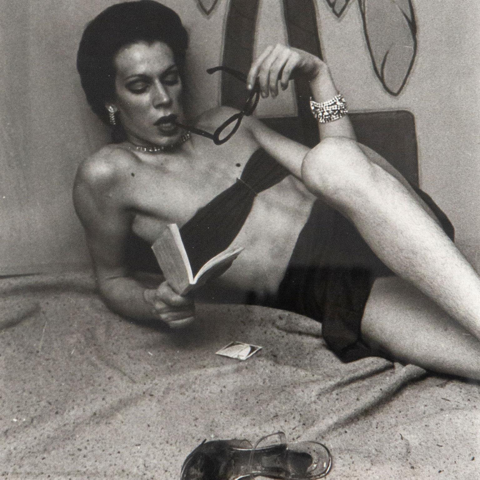 On the Beach, Boston - Photograph by Nan Goldin
