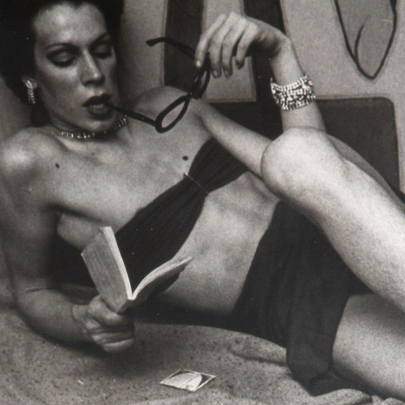 On the Beach, Boston - Post-Modern Photograph by Nan Goldin