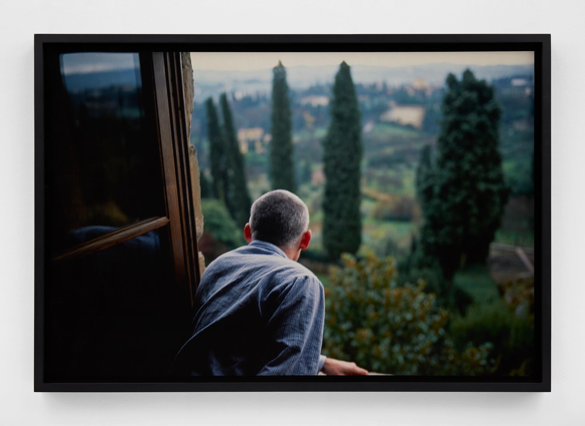 Pawel at the window, Florence - Photograph by Nan Goldin