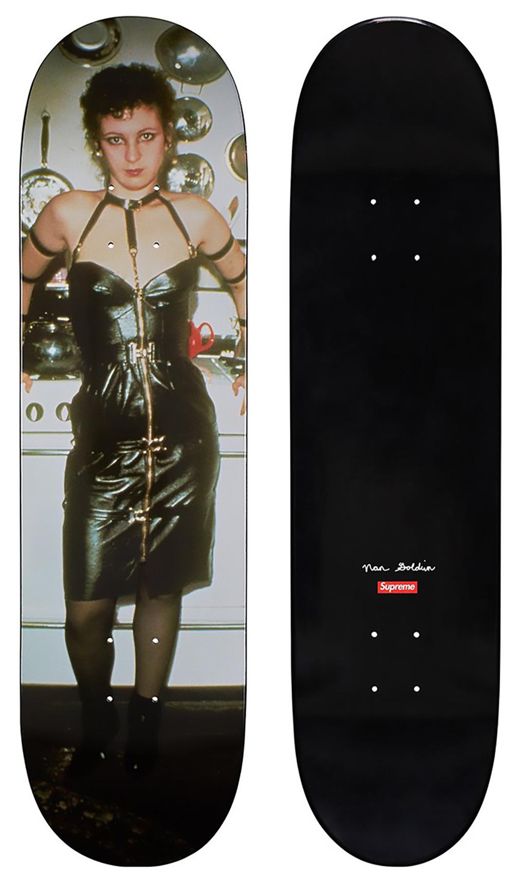 Supreme Nan Goldin skateboard deck (Nan as a Dominatrix) For Sale 1