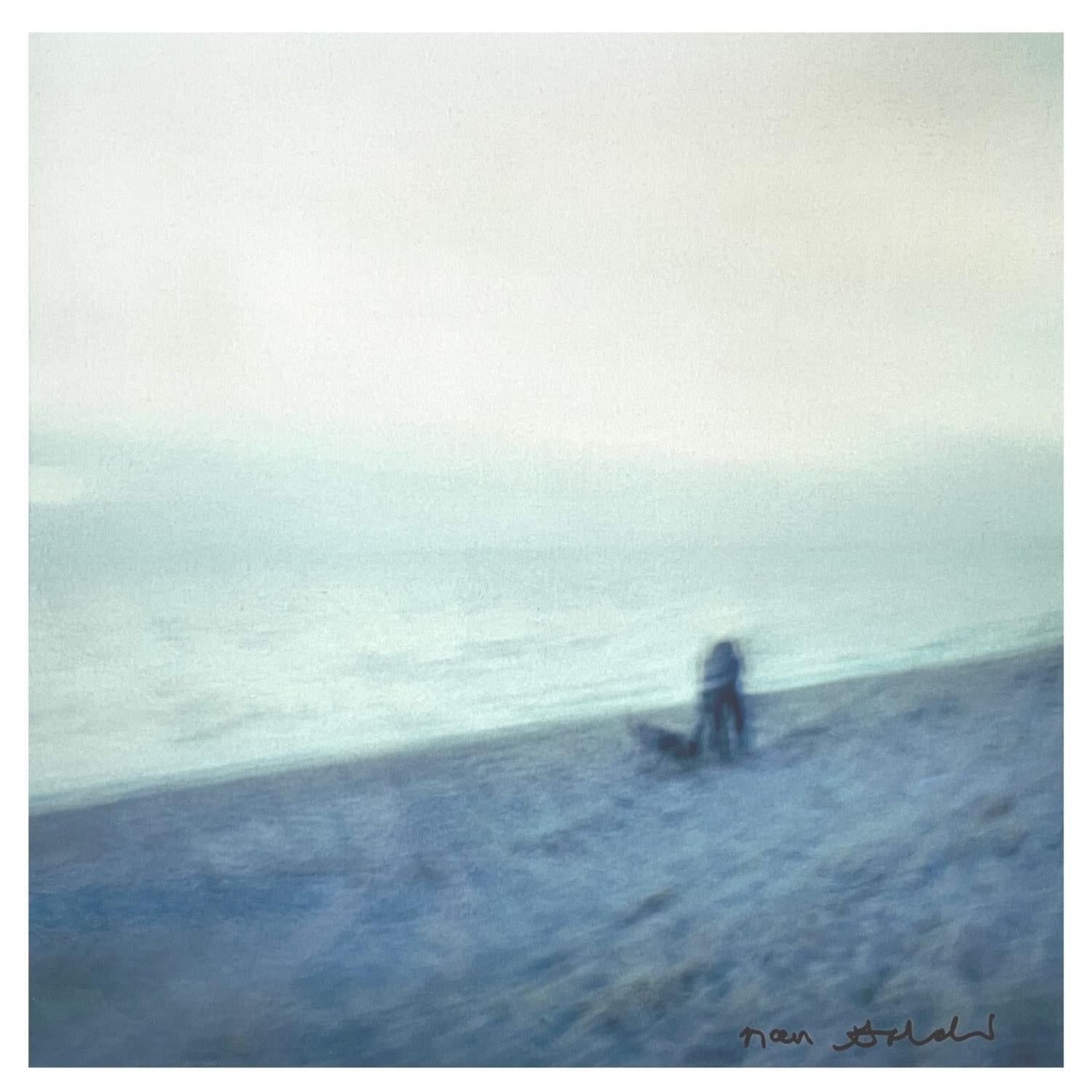 Nan Goldin Landscape Print - Couple on the Blue Beach + Memory Lost & Sirens