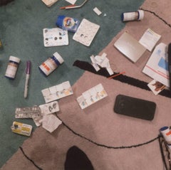 La drogue sur le tapis de Nan Goldin