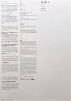 Lydia Lunch at the Russian Baths, 268 East 10th Street, 1985 offset litho poster