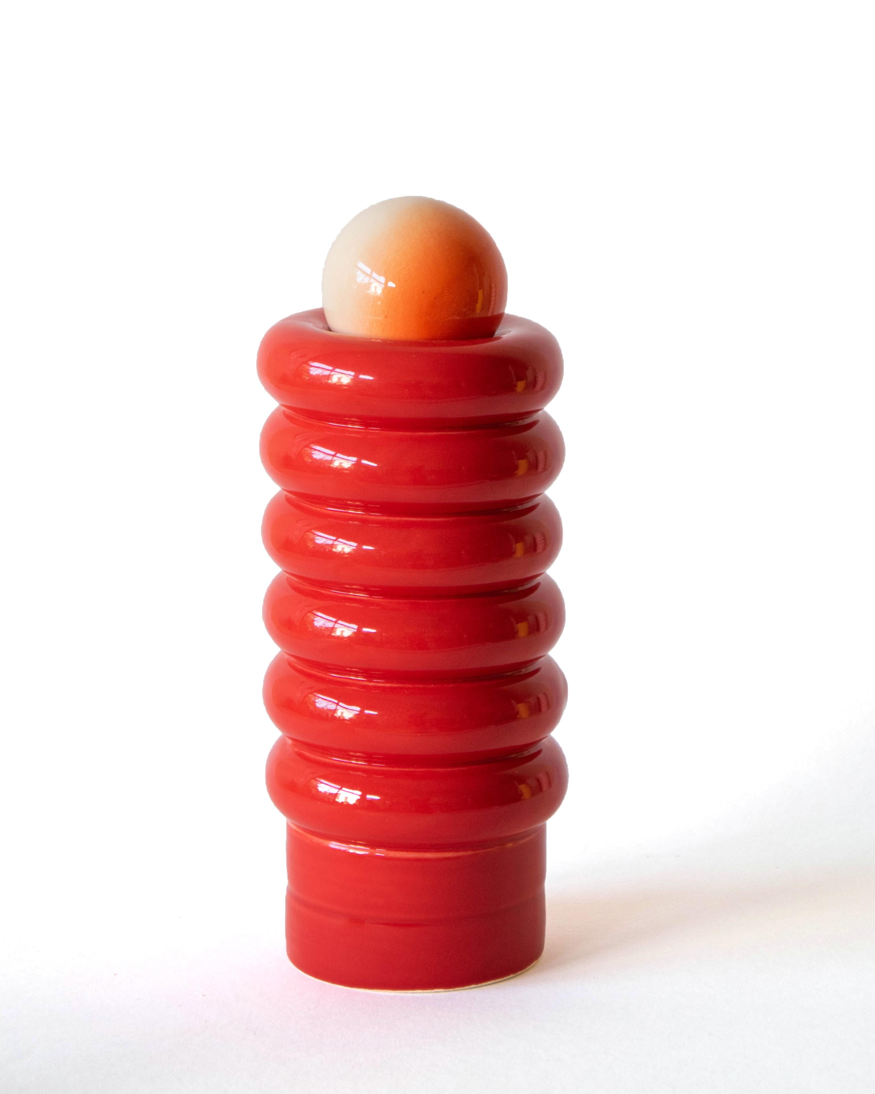 Nana / Red Vase by Malwina Konopacka For Sale at 1stDibs