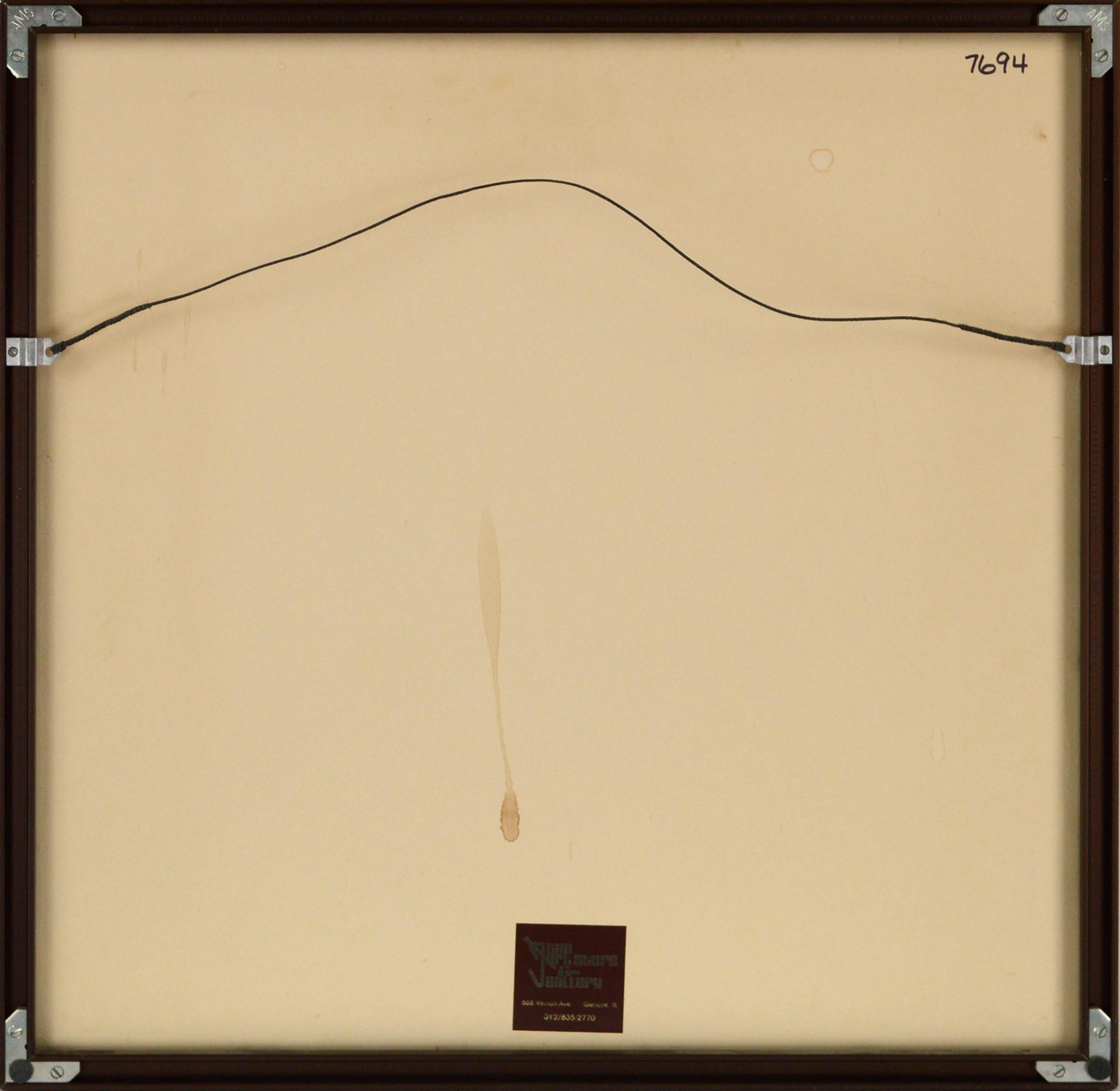 Circolare contemporanea figurativa astratta di NanC Meinhardt in vendita 9