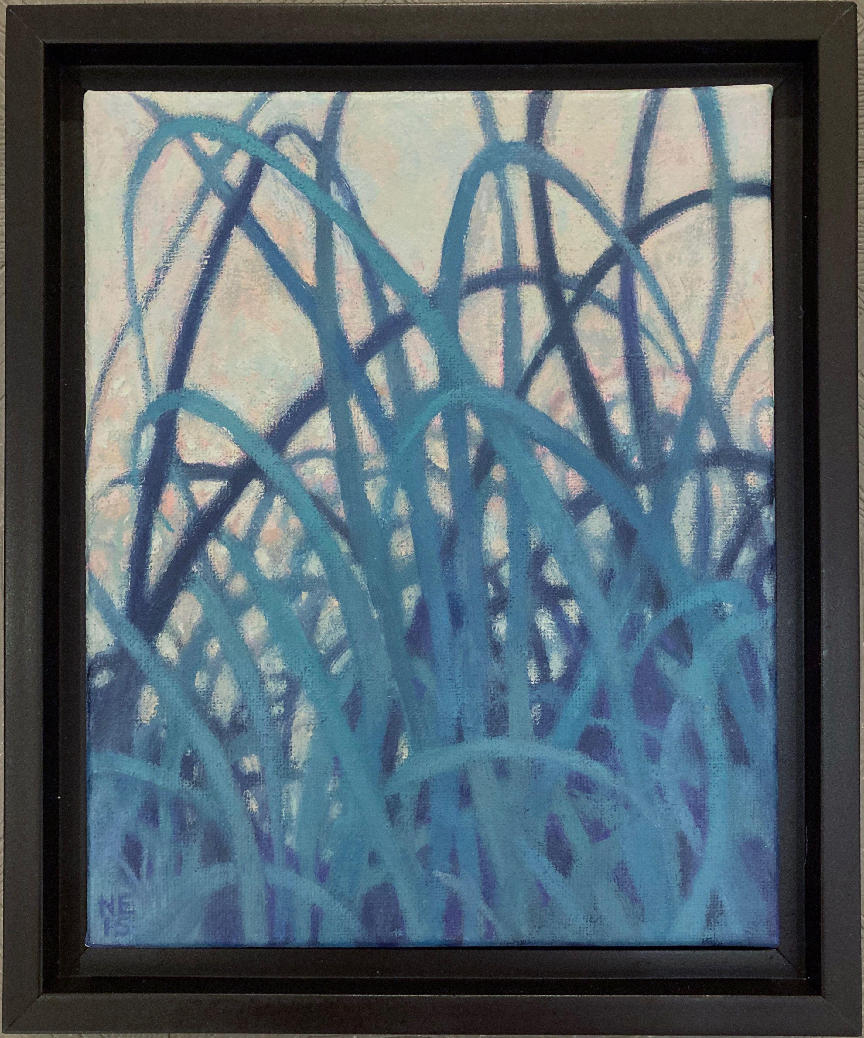 Praterie #13, Pittura, Olio su tela - Painting Contemporaneo di Nanci Erskine