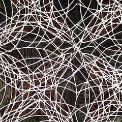 Francesca 10 : peinture abstraite avec matériaux naturels sur papier d'un artiste noir