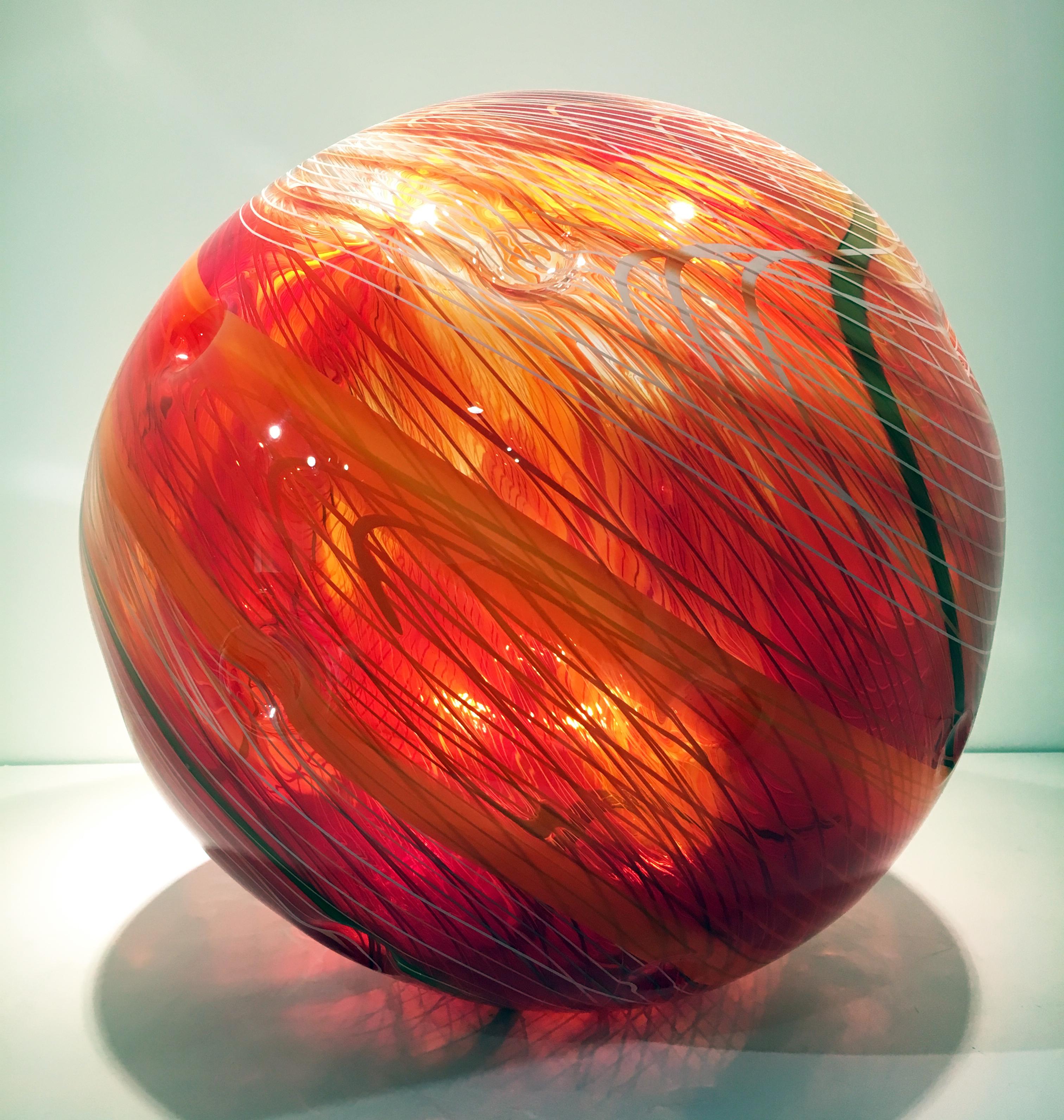 Nancy Callan’s artistic voice as a glass sculptor reflects her high-level training and talents. Since attending the Massachusetts College of Art (BFA 1996), Callan has received numerous awards including the Creative Glass Center of America