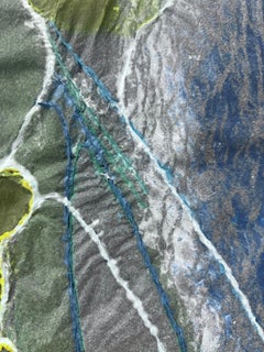 "Night View" 2025 paper pulp and handmade paper