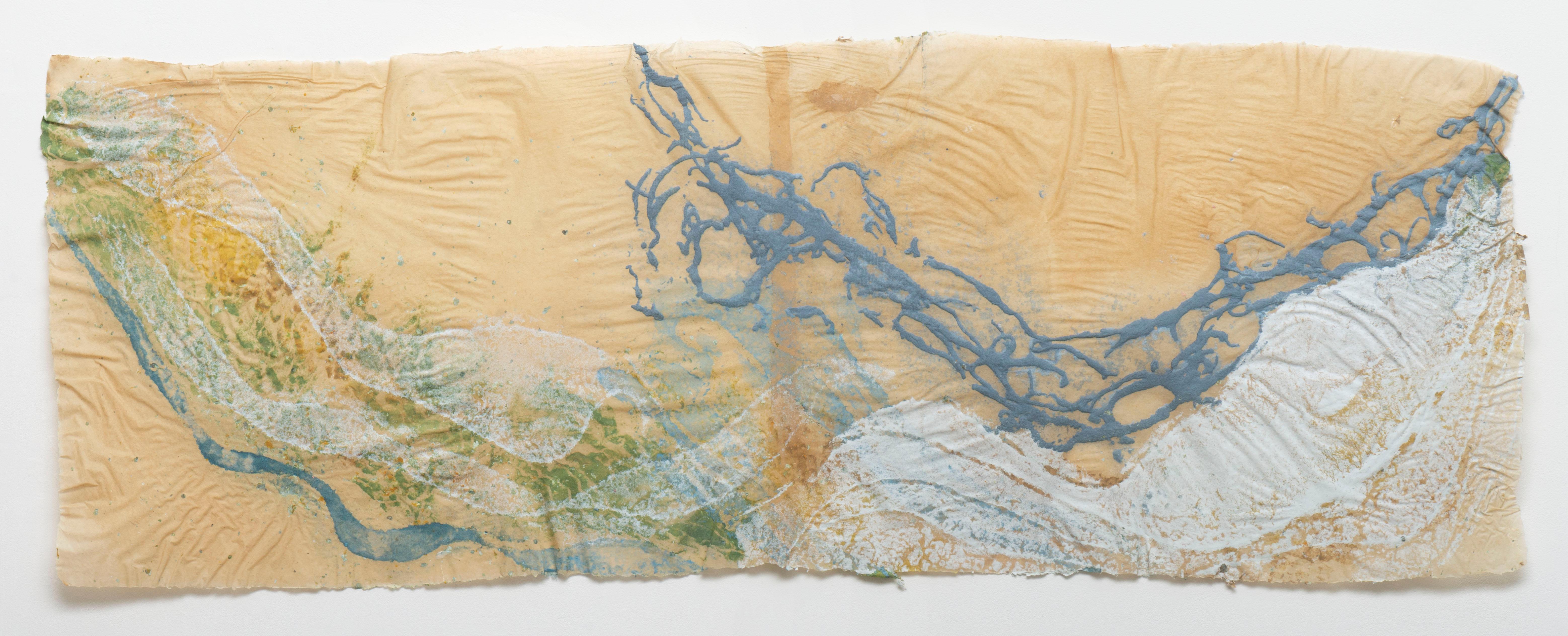 "See One" 2022 pasta di carta e carta fatta a mano - Mixed Media Art di Nancy Cohen