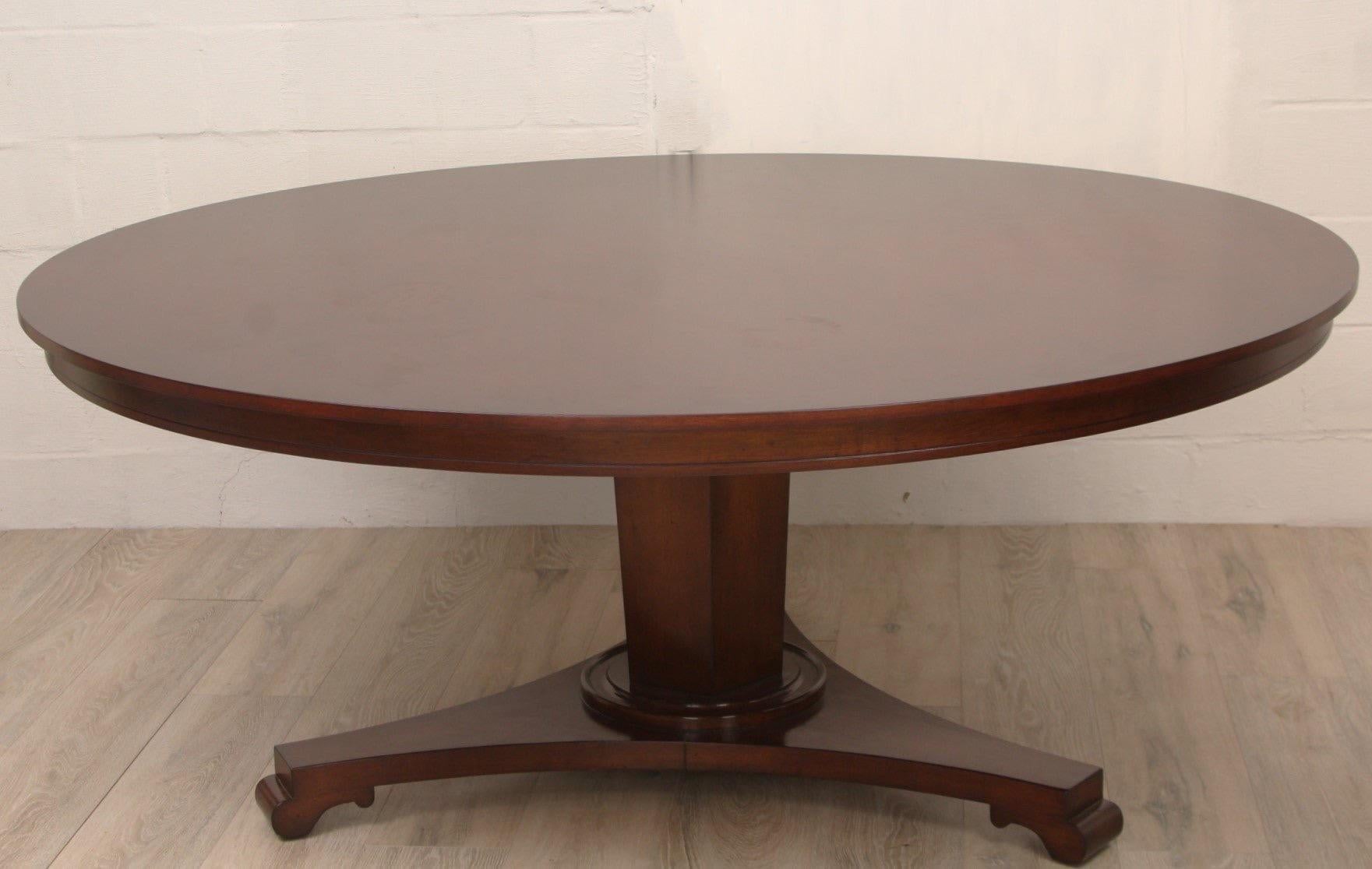 Nancy Corzine Colbert Pedestal Dining Table In Excellent Condition For Sale In New York, NY